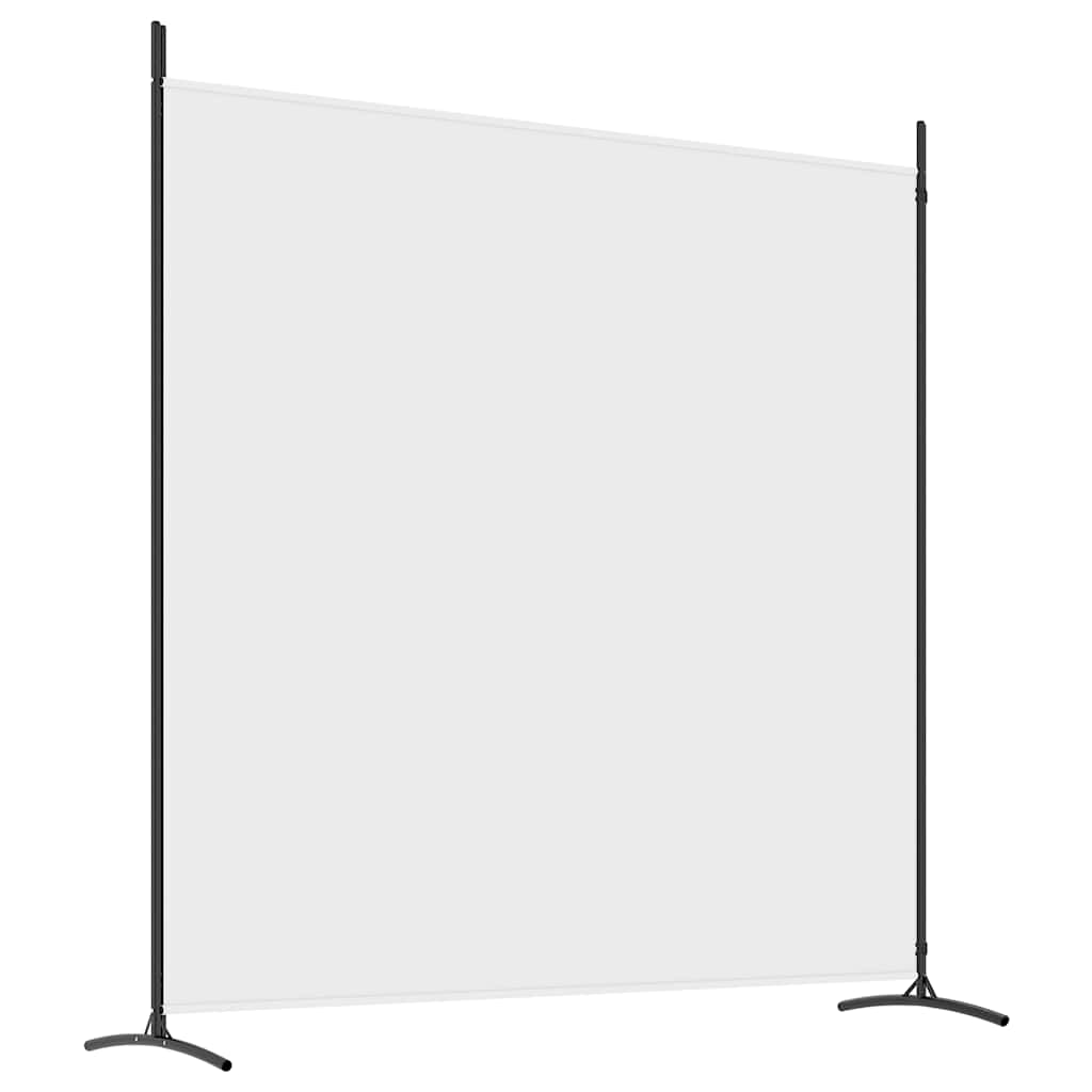 Einzel Panel Raumteiler Beige 175 x 180 cm Stoff