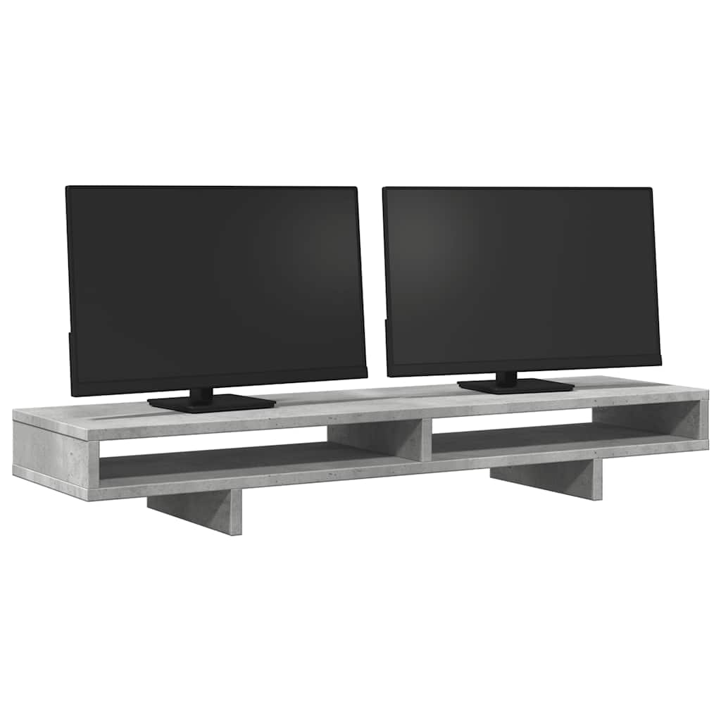 Monitor Halterung Schwarz 100 x 27 x 15 cm Holzwerkstoff