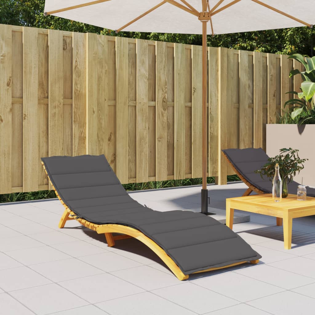 Liege-Kissen Blatt Blattmuster 200 x 70 x 3 cm Oxford-Stoff