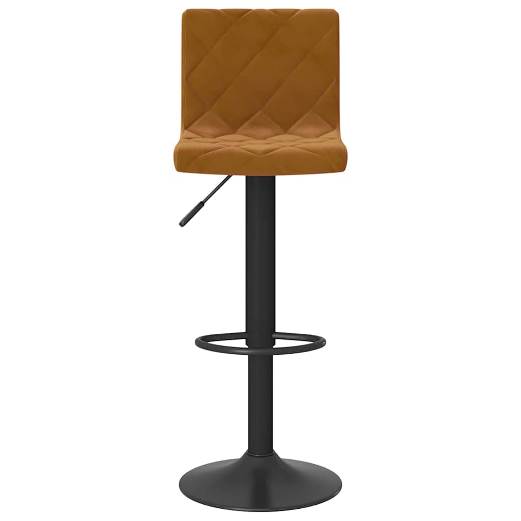 Barhocker 2 Stk. Creme Samt