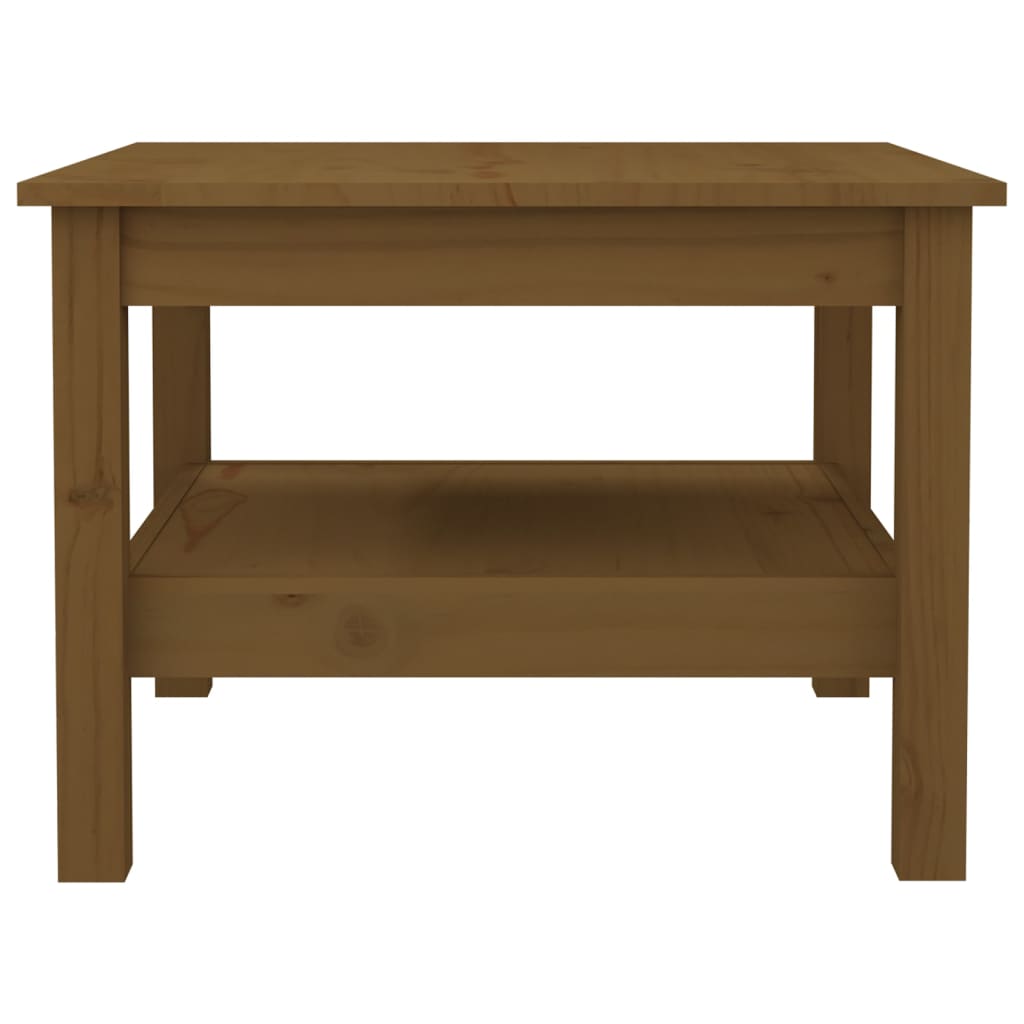 Couchtisch 45 x 45 x 40 cm Massivholz Kiefer
