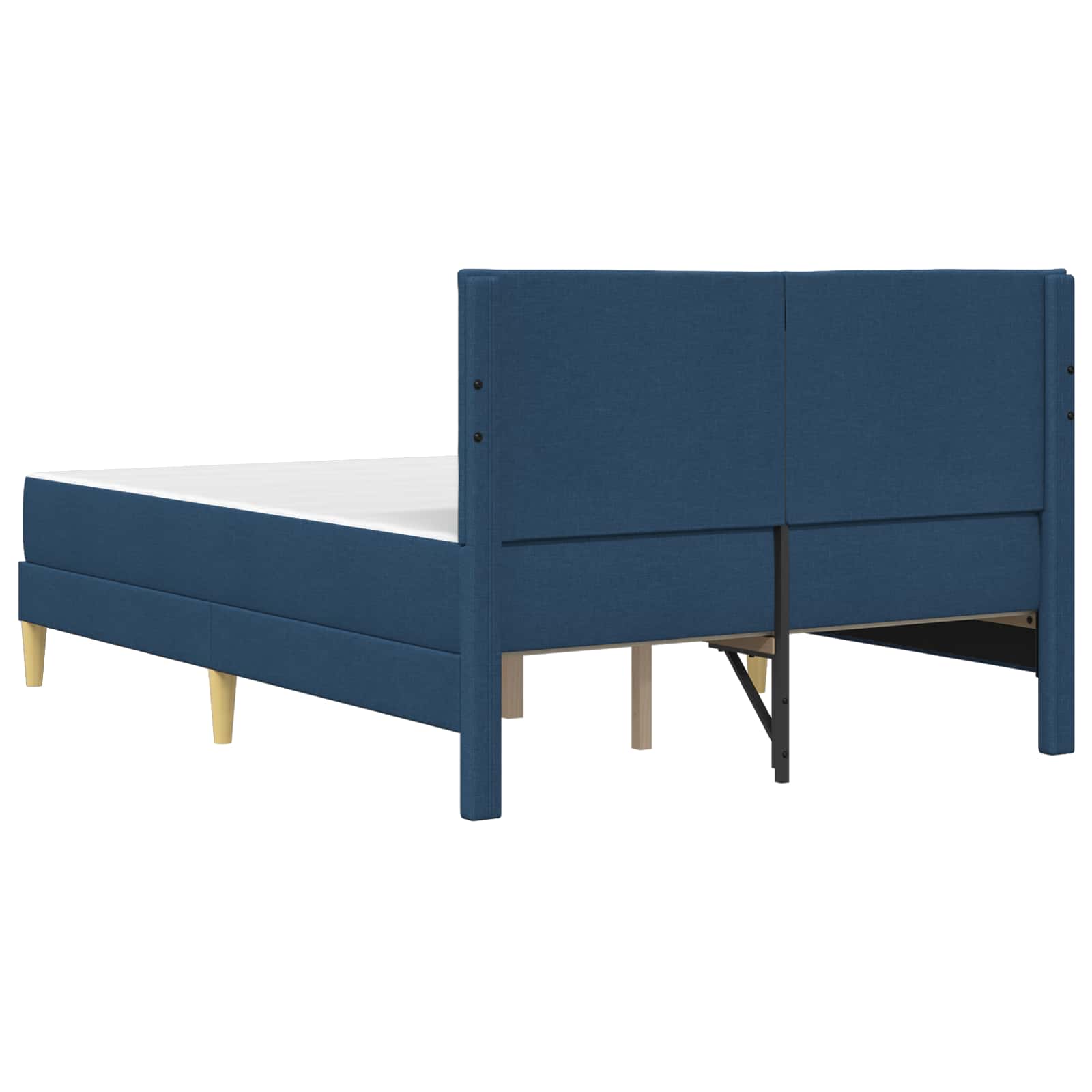Bettrahmen Hellgrau 80 x 200 cm Polyester