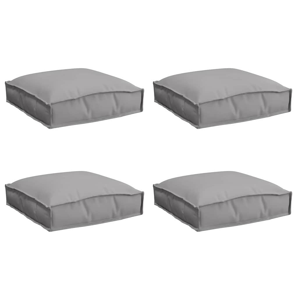 Kissen 2 pcs Anthrazit 40 x 40 x 8 cm Oxford-Stoff