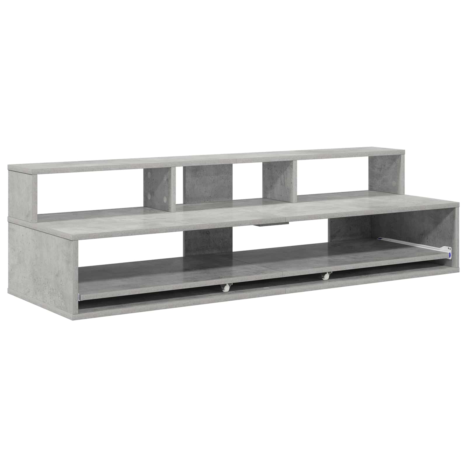 Studiotisch Weiß 152 x 42,5 x 36 cm Holzwerkstoff