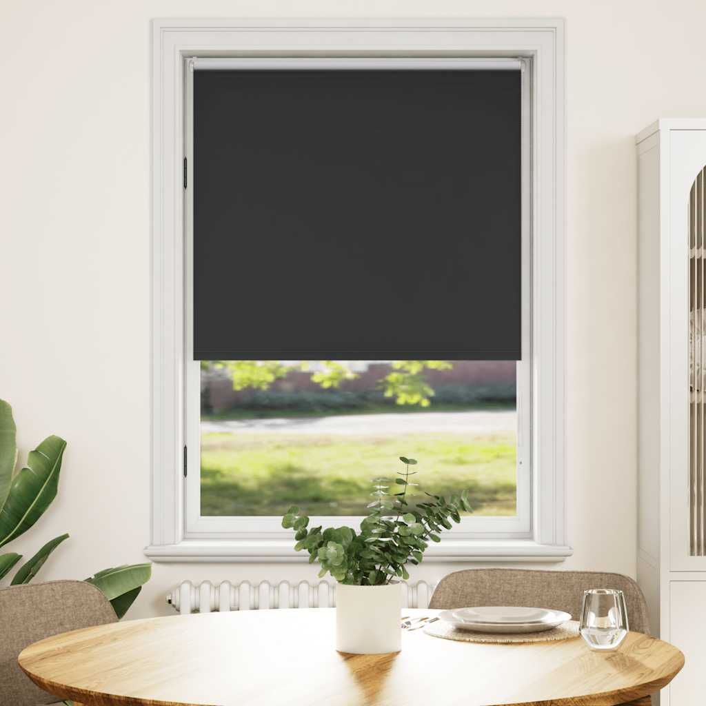 Verdunkelungsrollo 84,4 x 175 cm, Stoffbreite 80 cm, Weiß