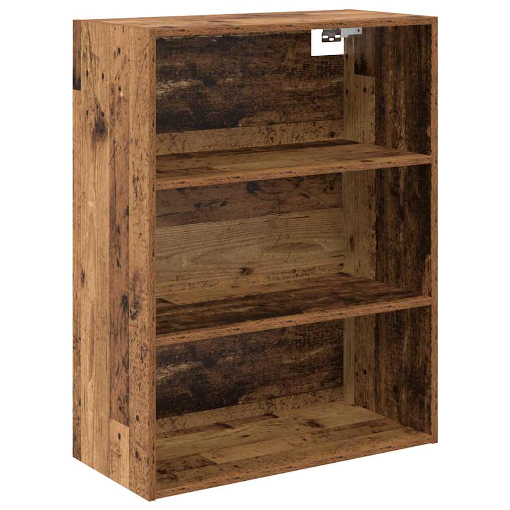 Highboard Hochglanz-Weiß 69,5x34x180 cm Holzwerkstoff