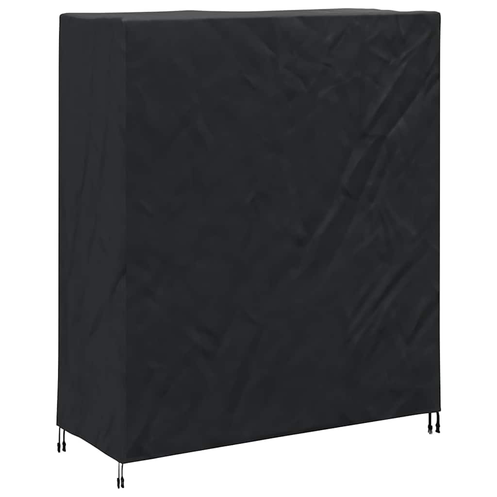 Pingpong Tischbezug Uni Schwarz 165 x 70 x 185 cm Stoff