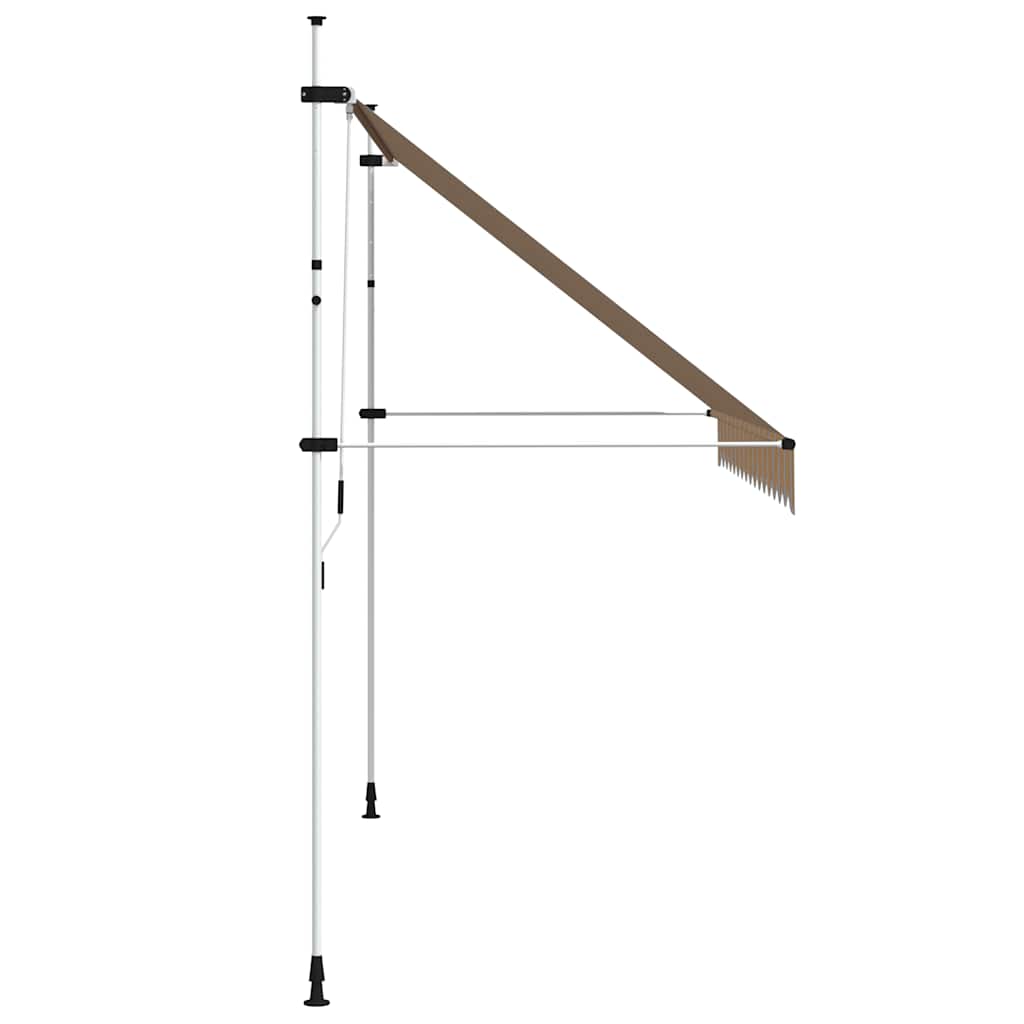 Einziehbare Markise Handbetrieben 150 cm Anthrazit