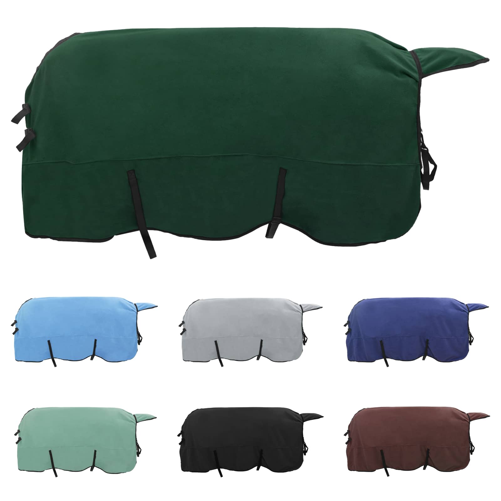 Pferdedecke Volles Aqua 75 cm Polyester