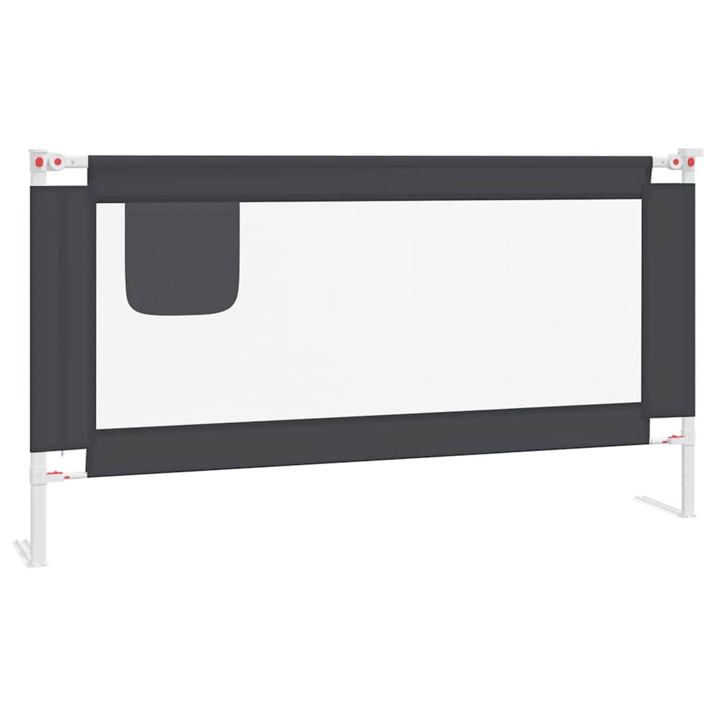 Kleinkind-Bettschutzgitter Grün 90x25 cm Stoff
