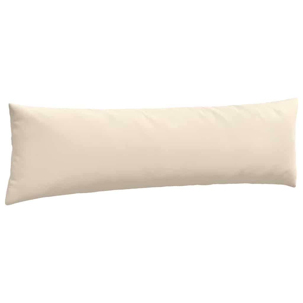 Sofakissen 2 Stück Taupe 50 x 30 cm Stoff