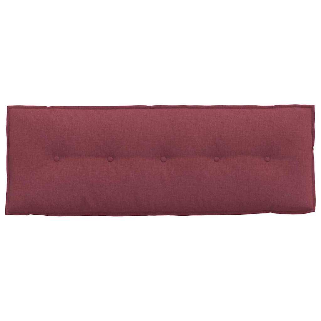 Rückenkissen Hellgrau 50 x 19 x 45 cm Stoff
