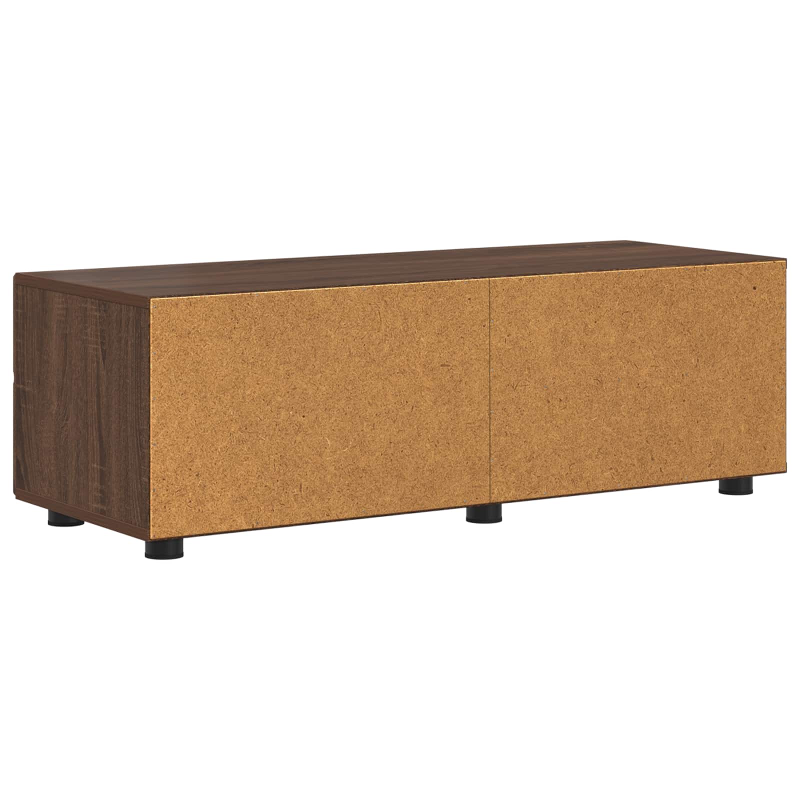 Highboard mit Regal FLORIN Weiß 60 x 35 x 182 cm Holzwerkstoff