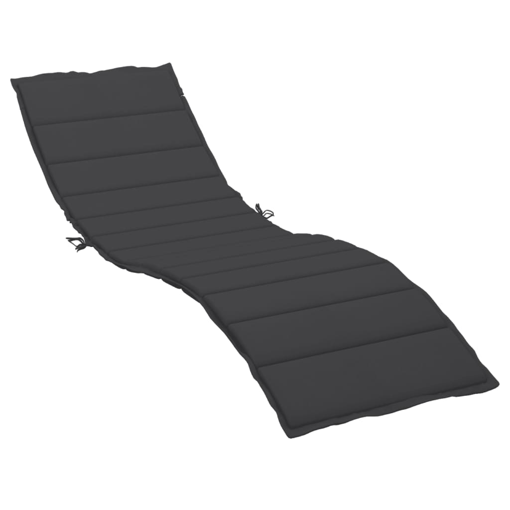 Liege-Kissen Blatt Blattmuster 200 x 70 x 3 cm Oxford-Stoff