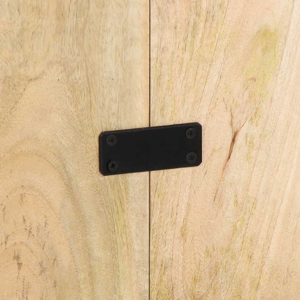 Kopfteil Mehrfarbig 160 cm Massivholz Altholz