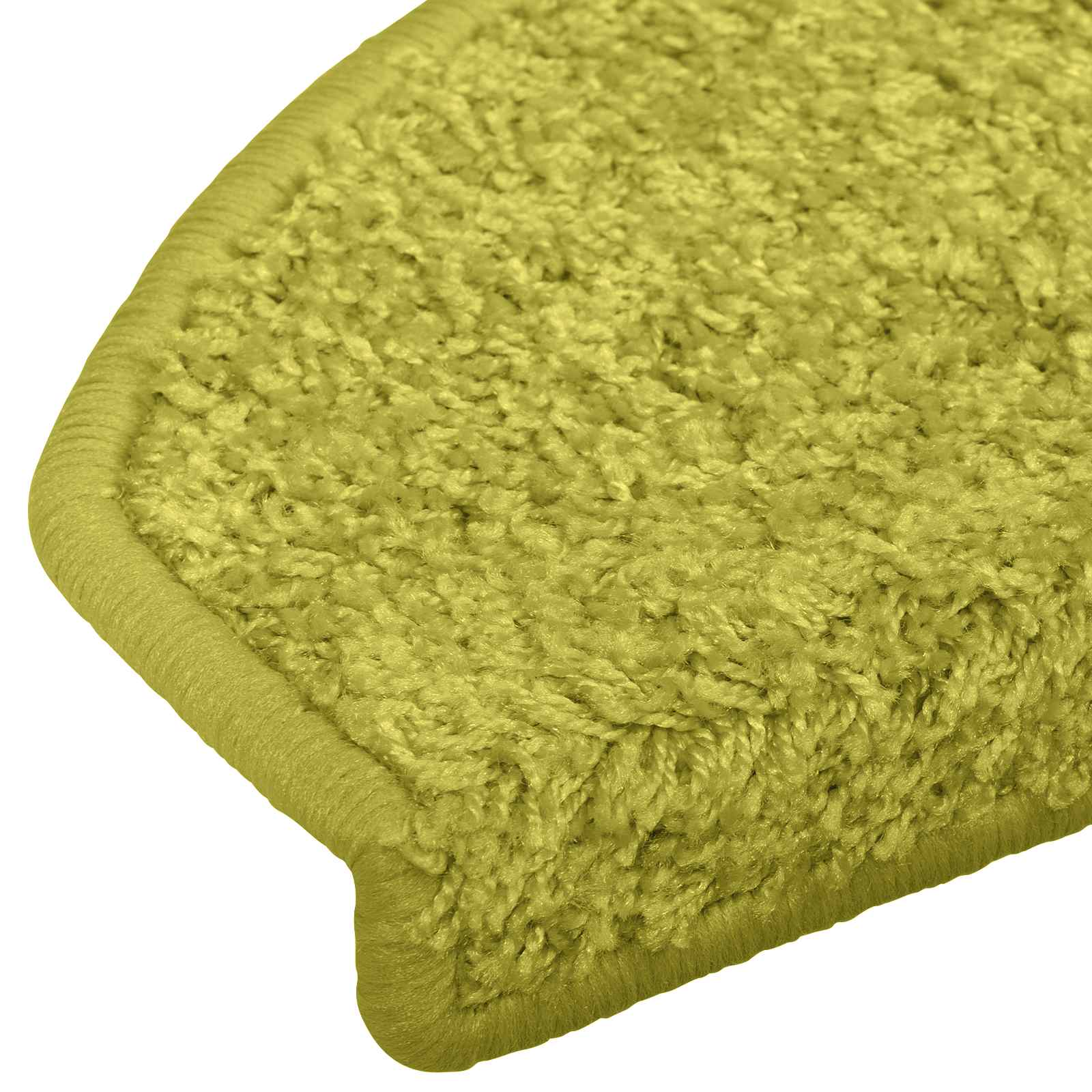 Stufenmatten 15 Stk. 56x17x3 cm Grau Halbrund