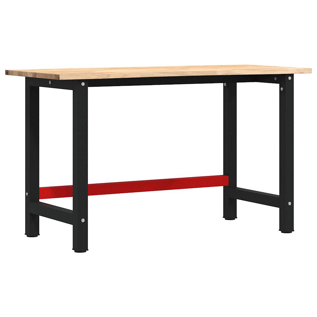 Werkbank 100x60x81,5 cm Massivholz Eiche