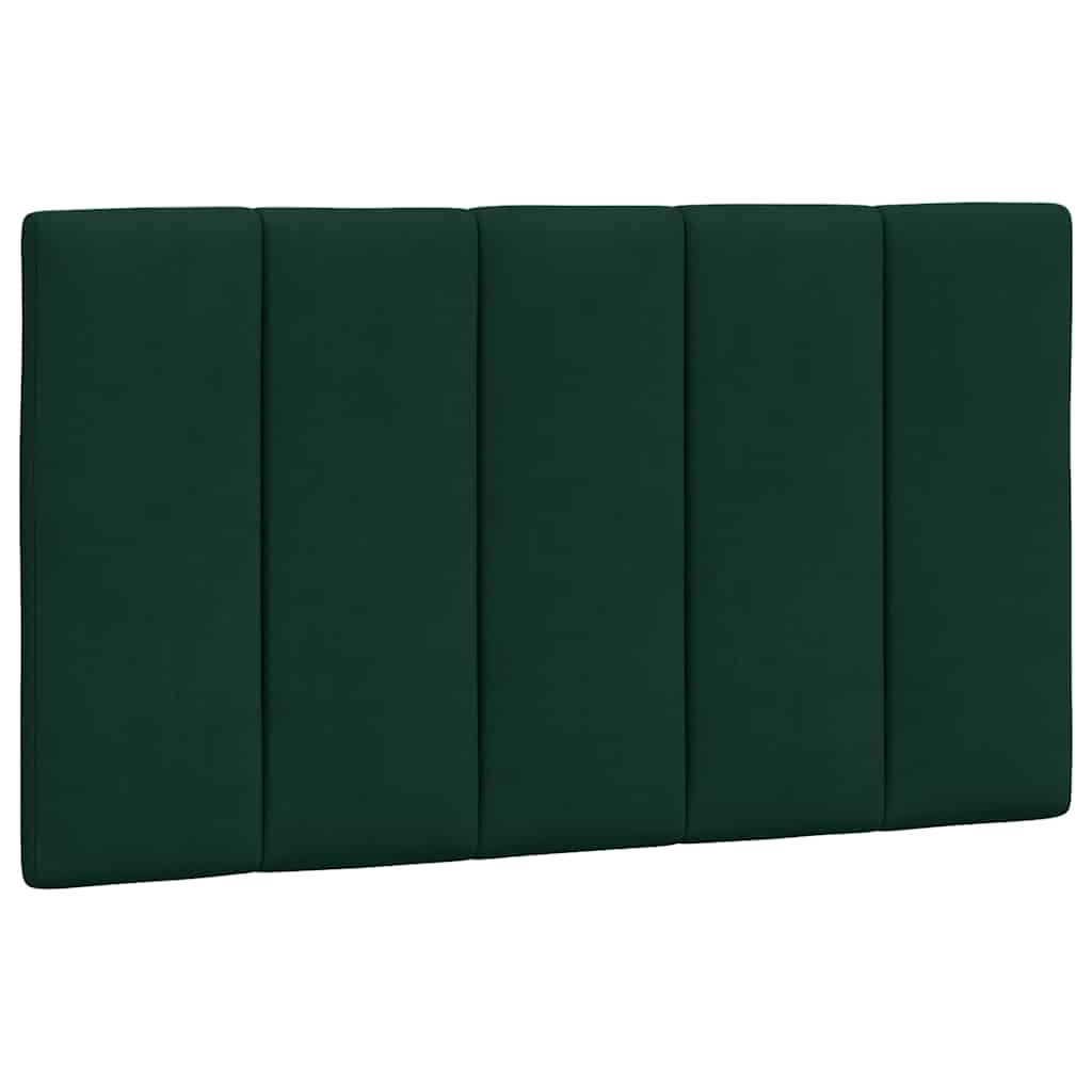 Bett mit Matratze "Hanko" Hellgrau 80x200 cm Samt