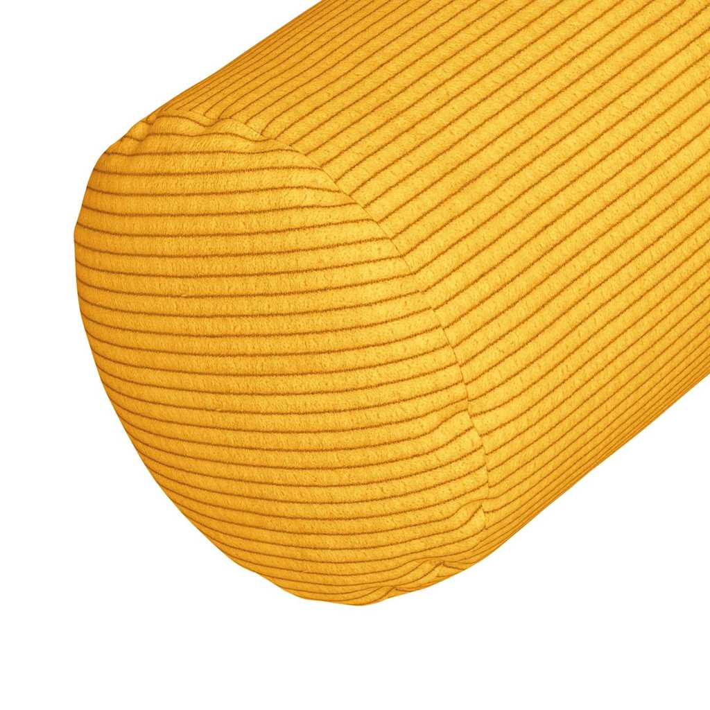 Bolsterkissen 2 pcs Hellgrau Ø 15 x 40 cm Cordstoff