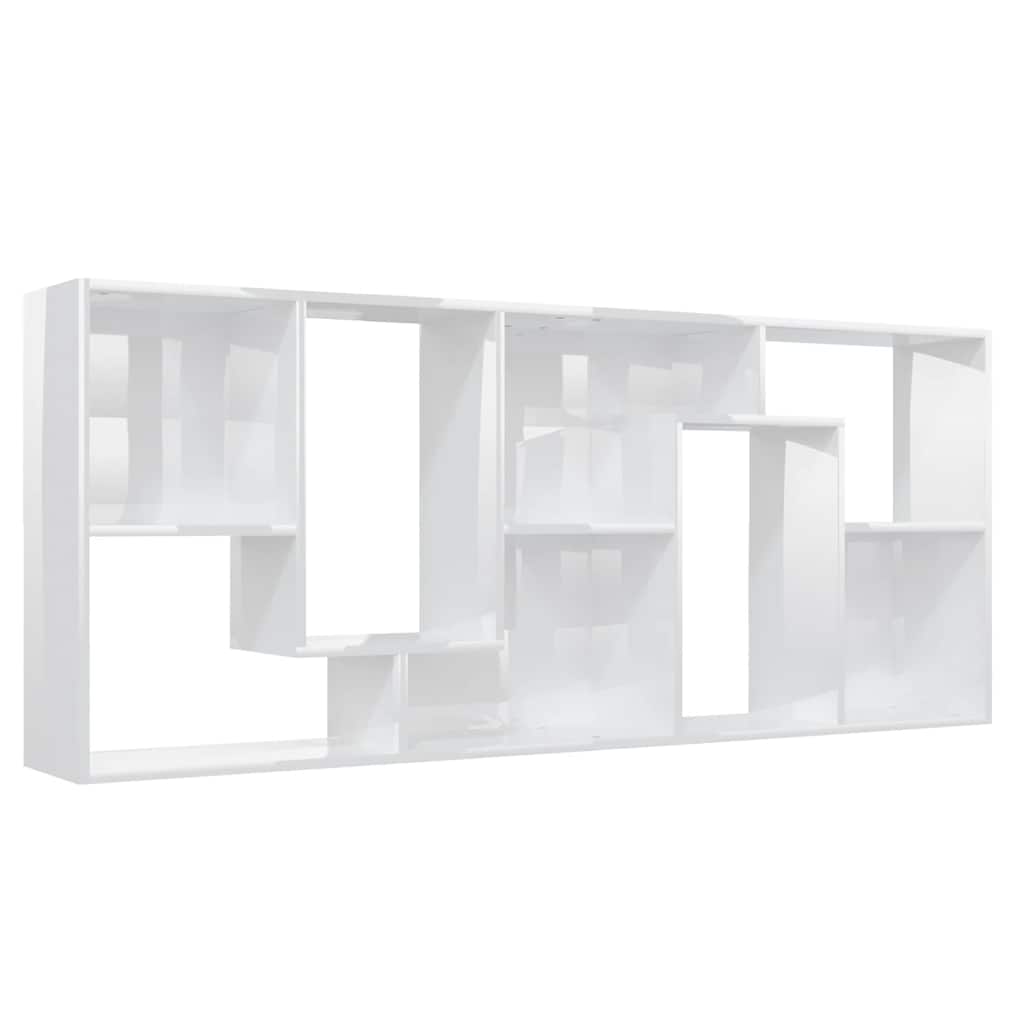 Bücherregal Weiß 67x24x161 cm Holzwerkstoff