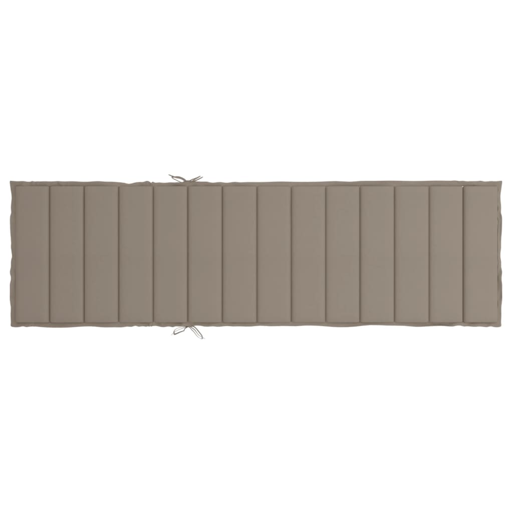 Liege-Kissen Blatt Blattmuster 200 x 70 x 3 cm Oxford-Stoff