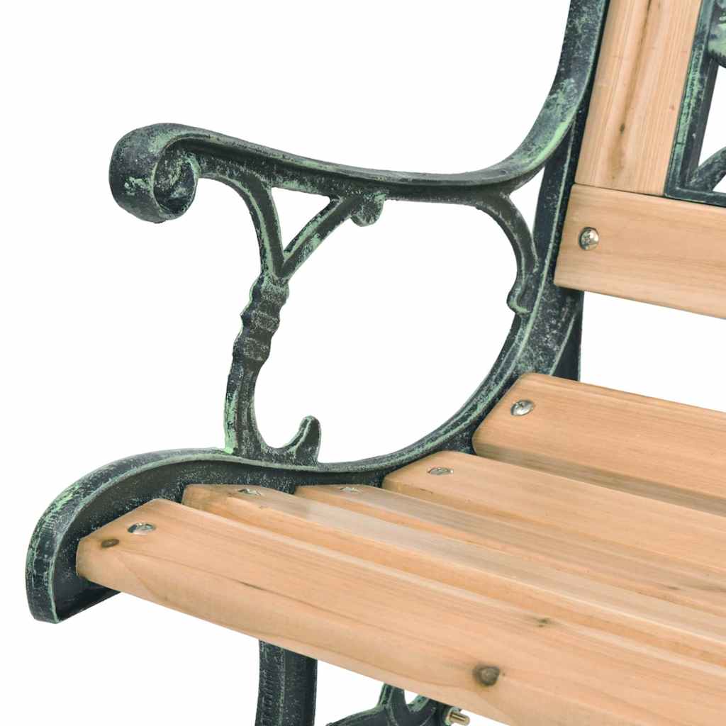 Gartenbank 122 cm Massivholz Tanne