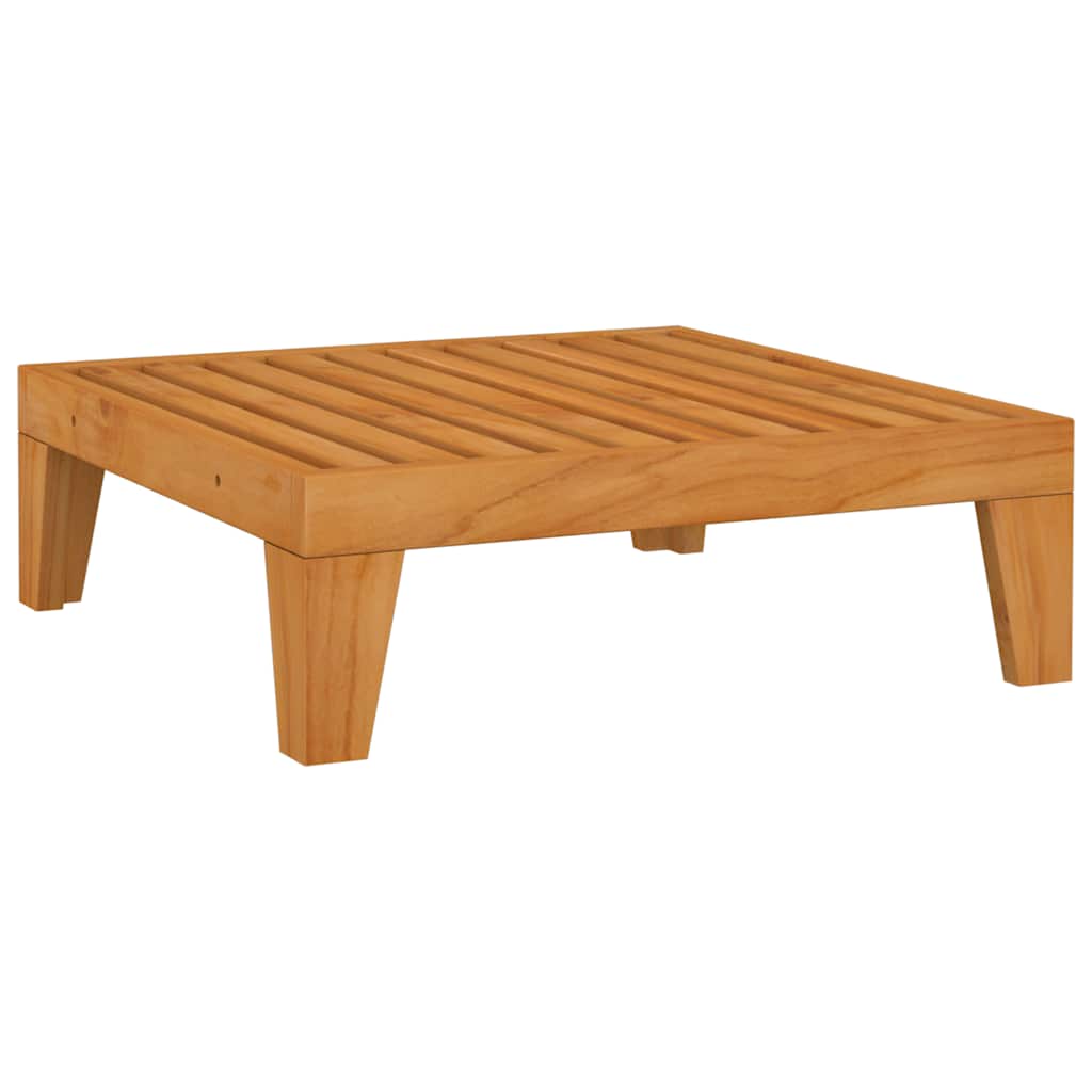 2-tlg. Garten-Lounge-Set mit Auflagen Massivholz Akazie