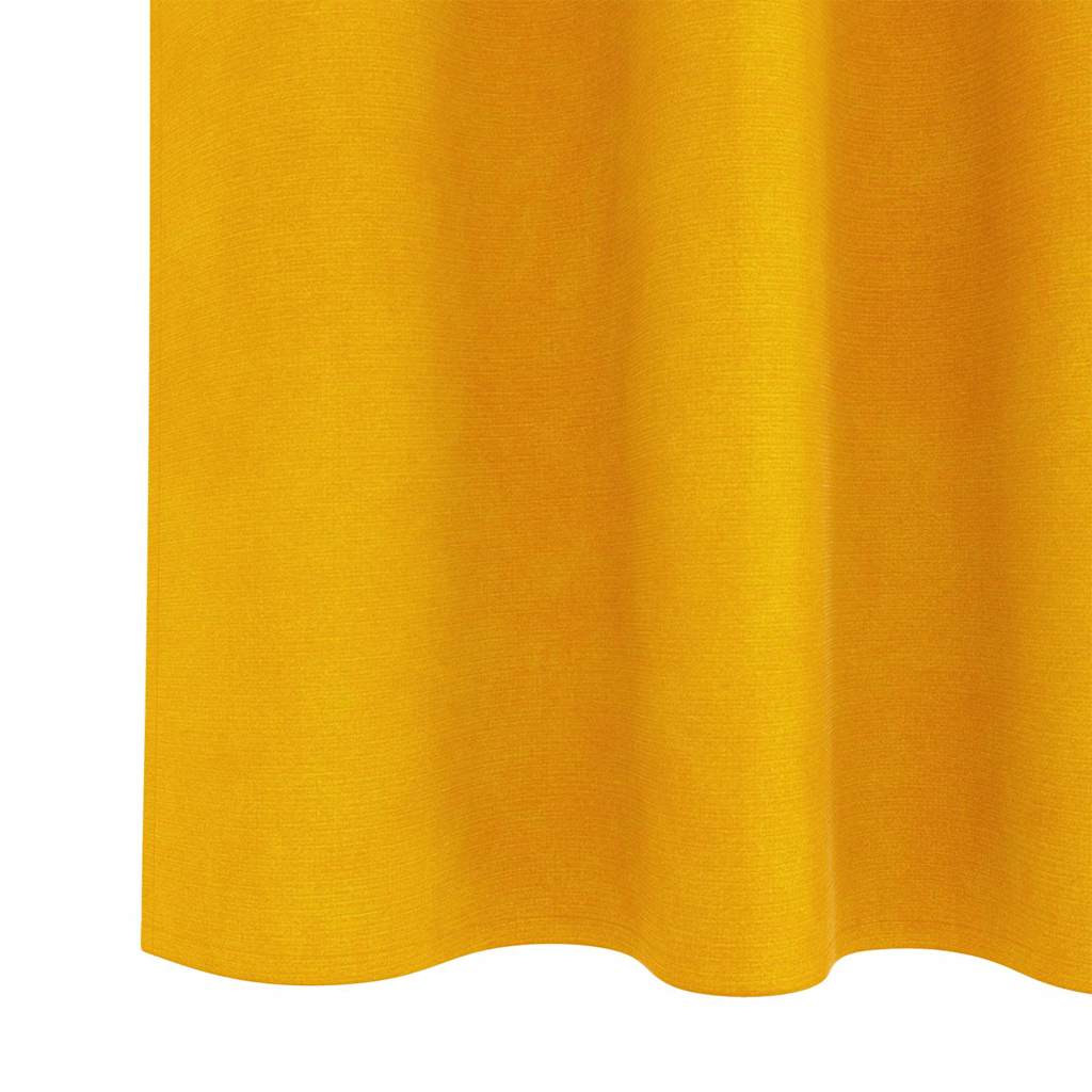 Verdunkelungsvorhänge 2 pcs Schwarz 140 x 140 cm Samt