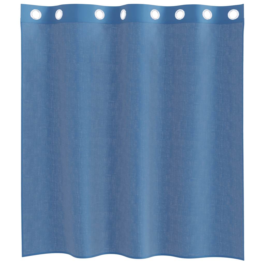 Voile Vorhänge mit Ösen 2 Stk. Apfelgrün 140x140 cm