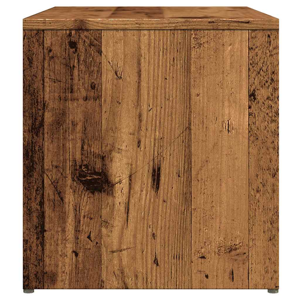 Beistelltisch Weiß 59x36x38 cm Holzwerkstoff