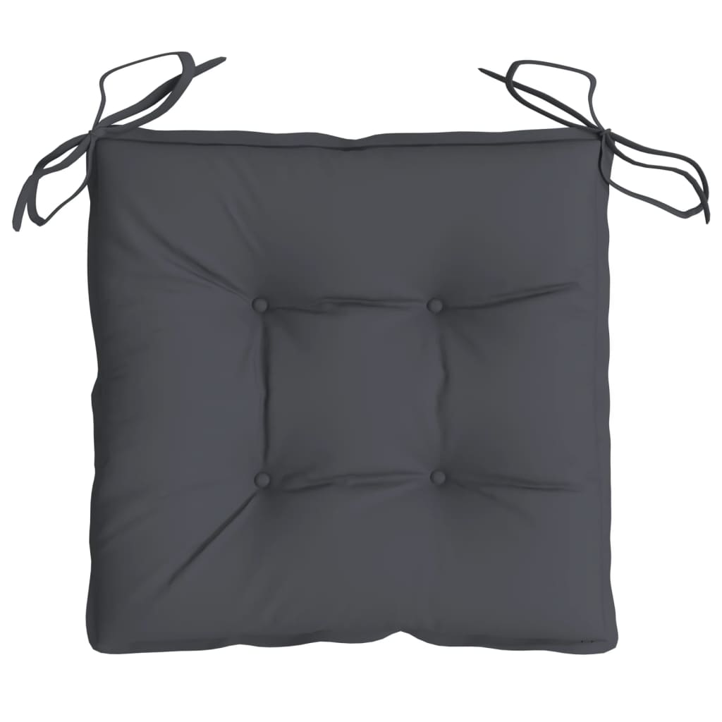 Stuhlkissen 4 Stk. Hellblau 40x40x7 cm Oxford-Gewebe