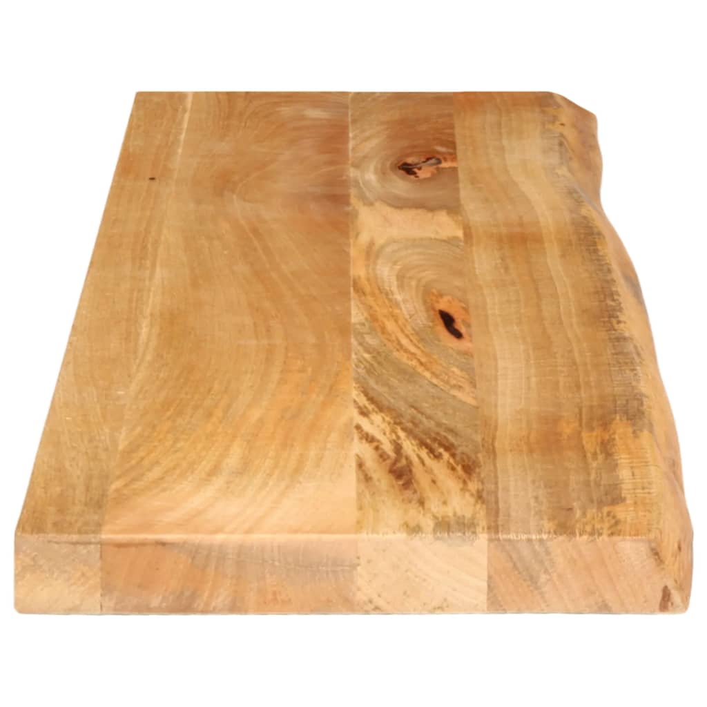 Wandregal 40x20x2,5 cm Rechteckig Massivholz Akazie Baumkante