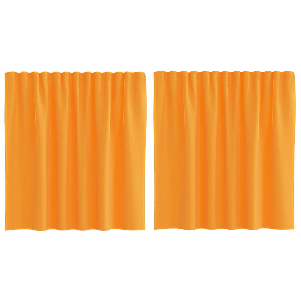 Voile Vorhänge mit Ösen 2 Stk. Apfelgrün 140x140 cm