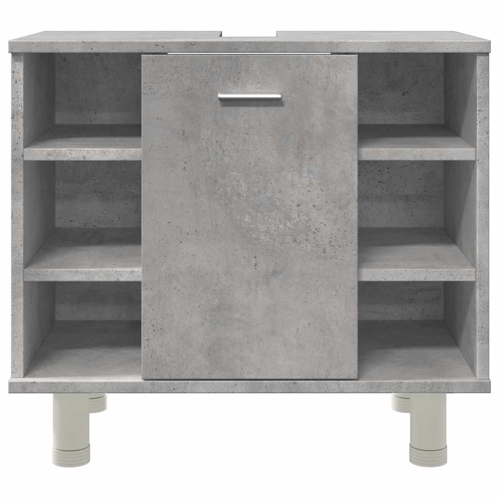 Badezimmerschrank Weiß 60x32x53,5 cm Holzwerkstoff