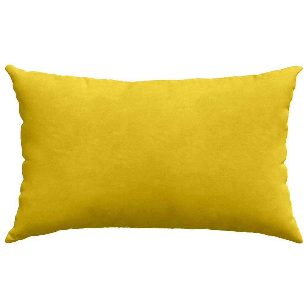 Sofakissen 2 Stück Blau 50 x 30 cm Cordstoff