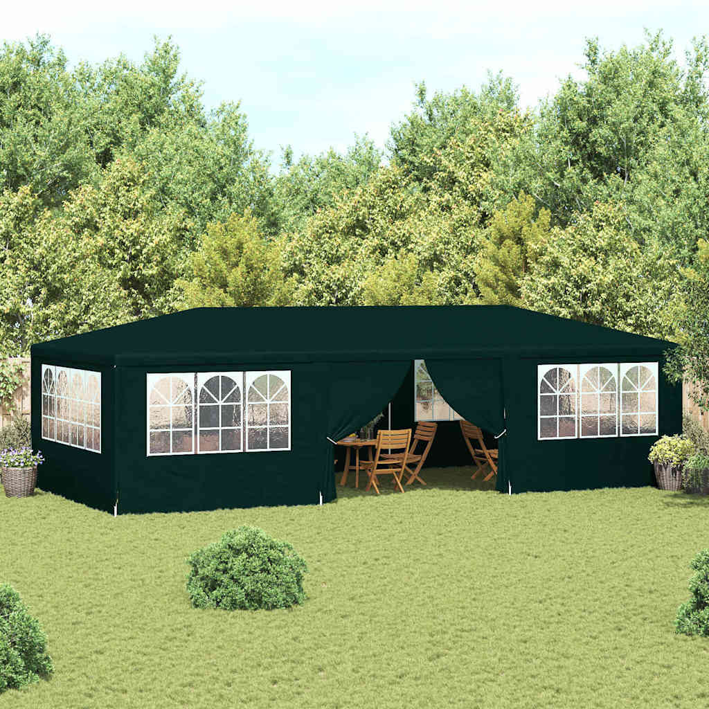 Party-Zelt Rot 200 x 200 x 240 cm PE und Stahl