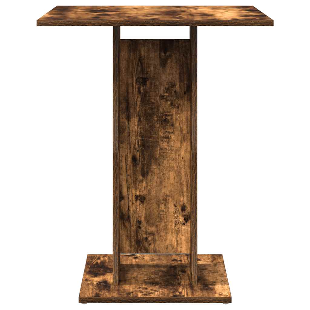 Bistrotisch Weiß 60x60x75 cm Holzwerkstoff