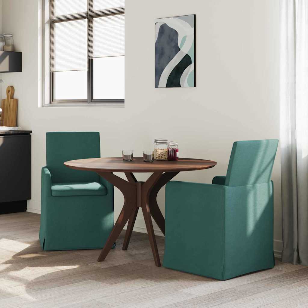 Esszimmerstühle 2 pcs Hellgrau 57 x 67 x 95 cm Stoff