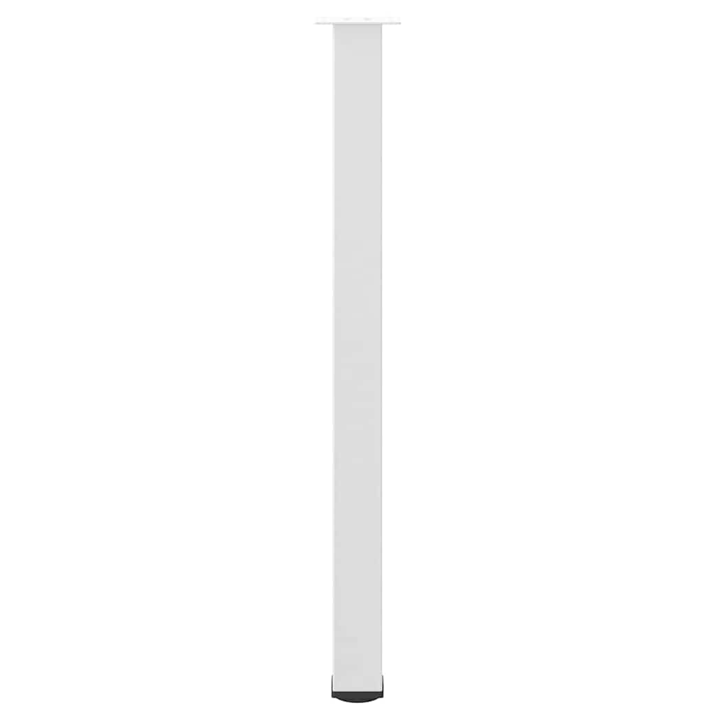 Bartischbeine 4 Stk. Schwarz 100-102 cm Stahl