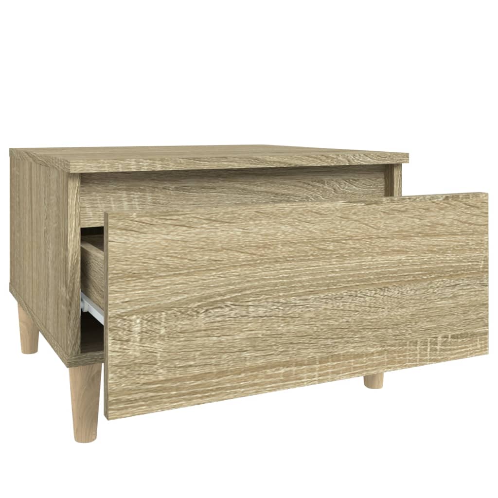 Beistelltisch Weiß 50x46x35 cm Holzwerkstoff