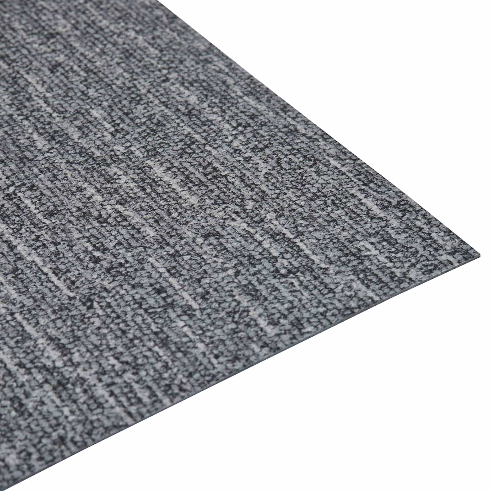 Bodenplanken 55 pcs Schwarz 5,11 m² PVC