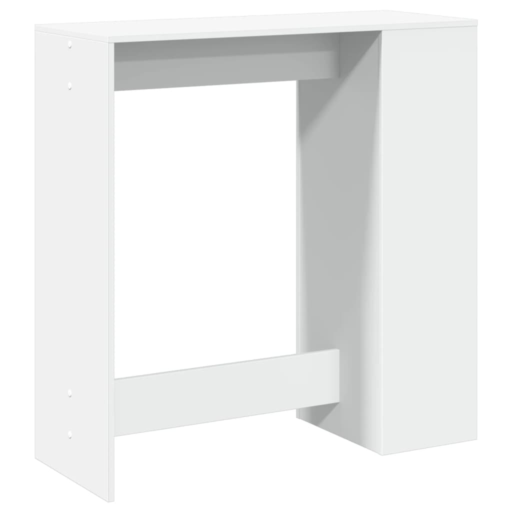 Bartisch Schwarz Eichen-Optik 101 x 40 x 103,5 cm Holzwerkstoff
