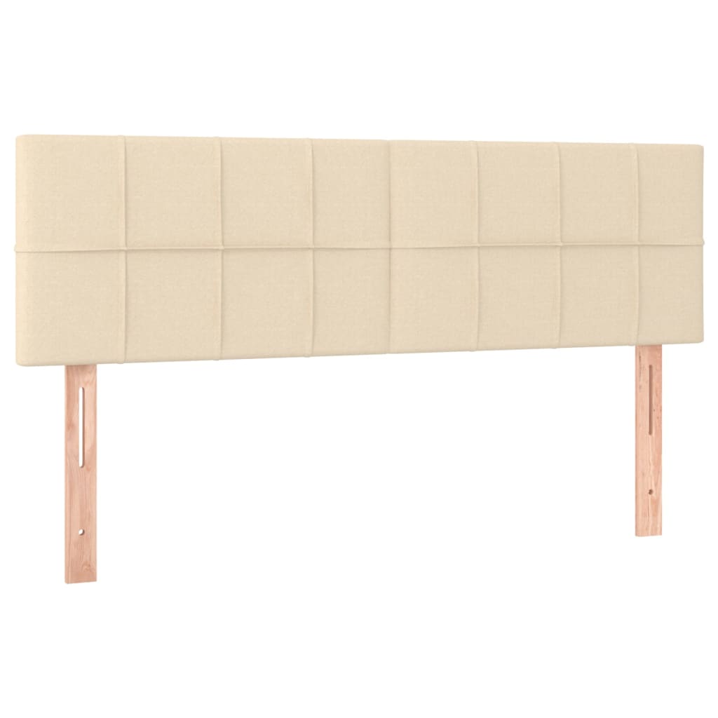 Kopfteil Hellgrau 80x5x118/128 cm Stoff