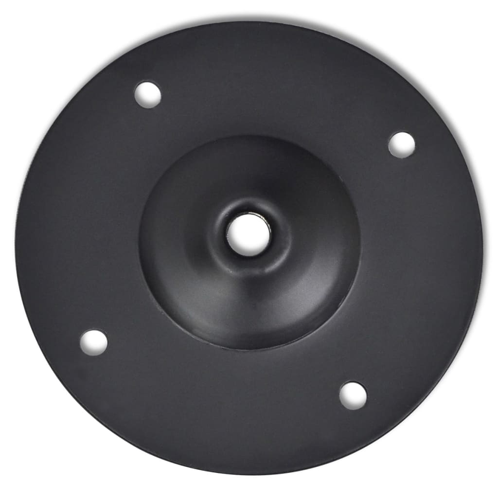2 x Teleskopfuß Tischfuß Stützfuß Tischbein Chrom 710 mm-1100 mm