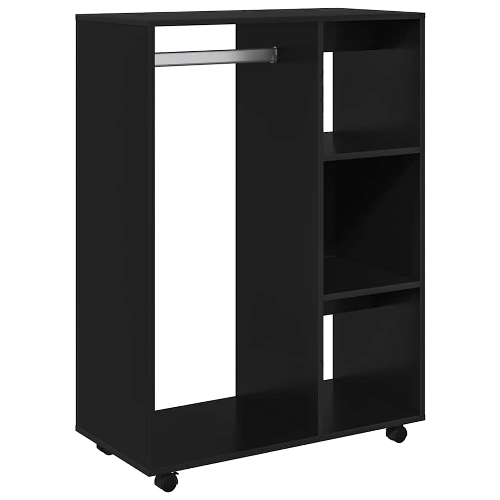 Kleiderschrank Weiß 80x40x110 cm Holzwerkstoff