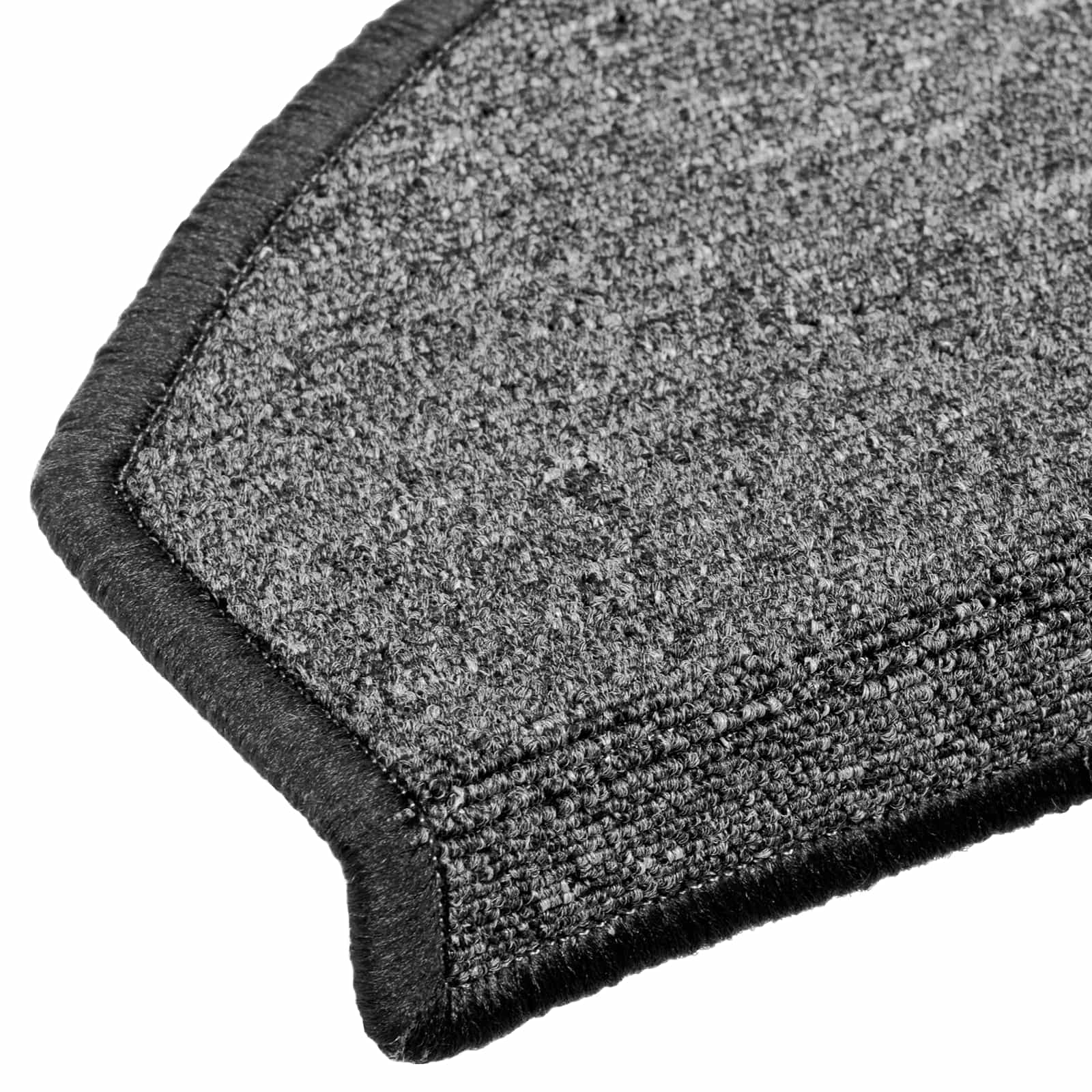 Stufenmatten 15 Stk. 56x17x3 cm Anthrazit Halbrund