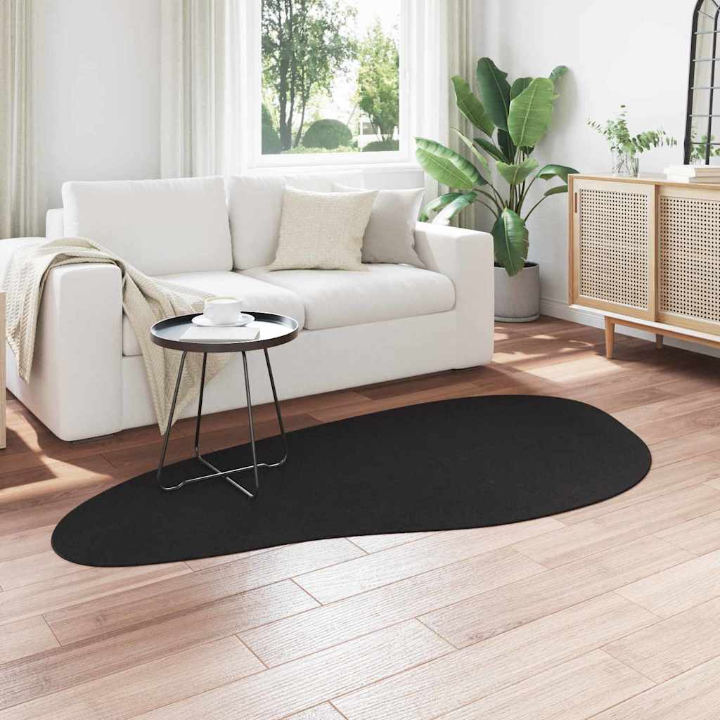 Bereichsteppiche HUARTE Anthrazit 100 x 200 cm Polyester