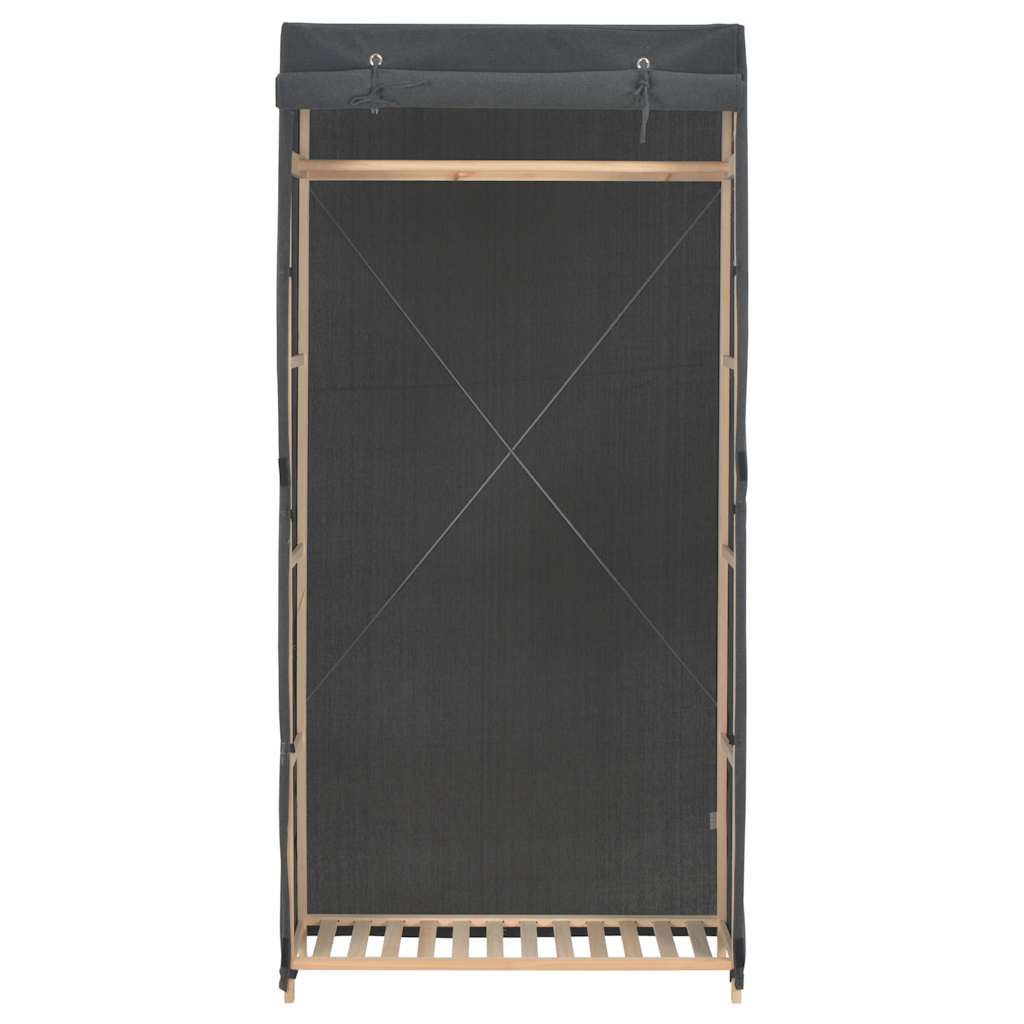 Kleiderschrank Weiß 79 x 40 x 170 cm Stoff