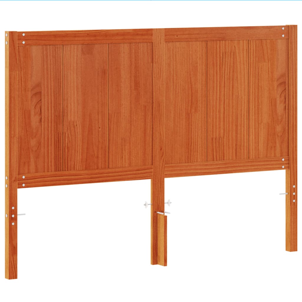 Kopfteil Grau 80,5x4x100 cm Massivholz Kiefer