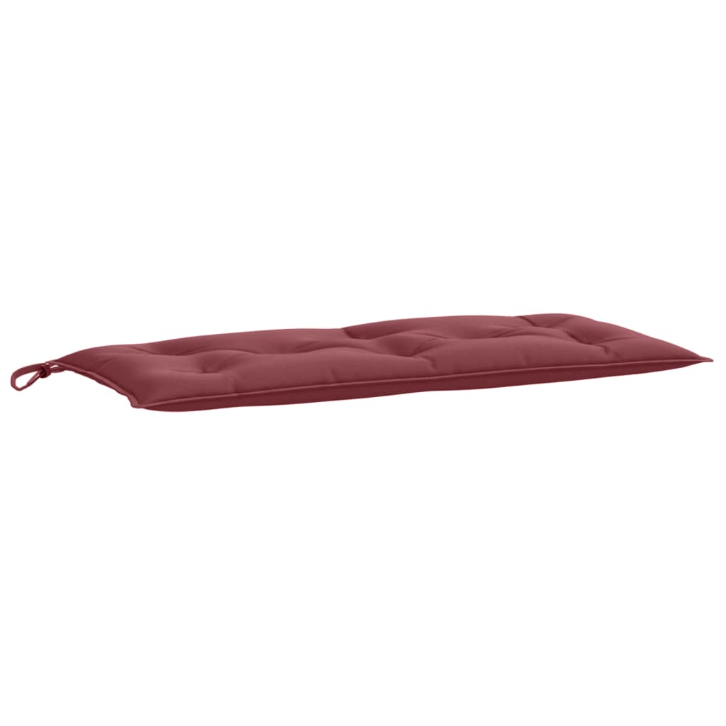 Gartenbank-Auflagen 2 Stk. Melange Anthrazit 100x50x7 cm Stoff